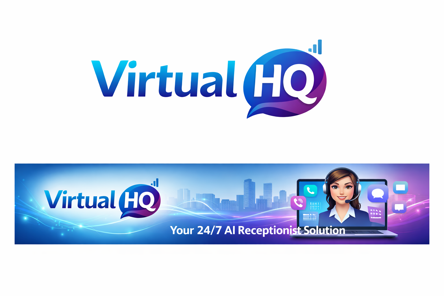 Virtual HQ - Your 24/7 AI Receptionist Solution